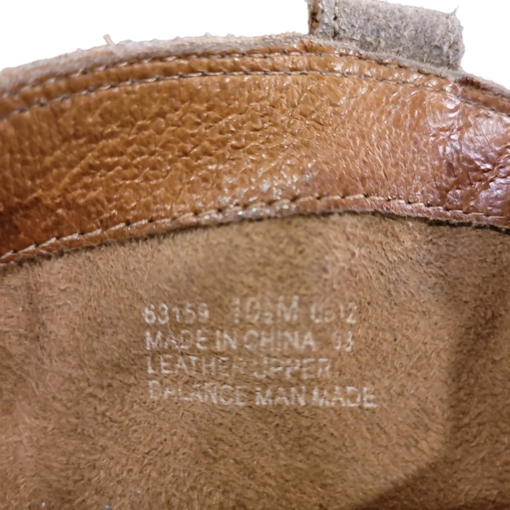 Clark's Indigo By Heath Harrier Suede Ankle Boots Size 10.5 - Picture 4 of 7